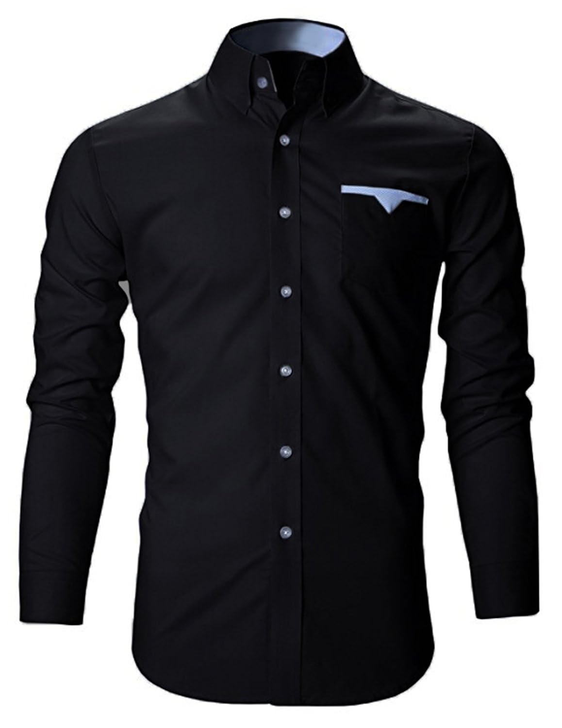 finivo fashion men's cotton casual shirt