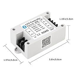 LIVE4COOL RGB/RGBW LED Bluetooth Controller RGB LED