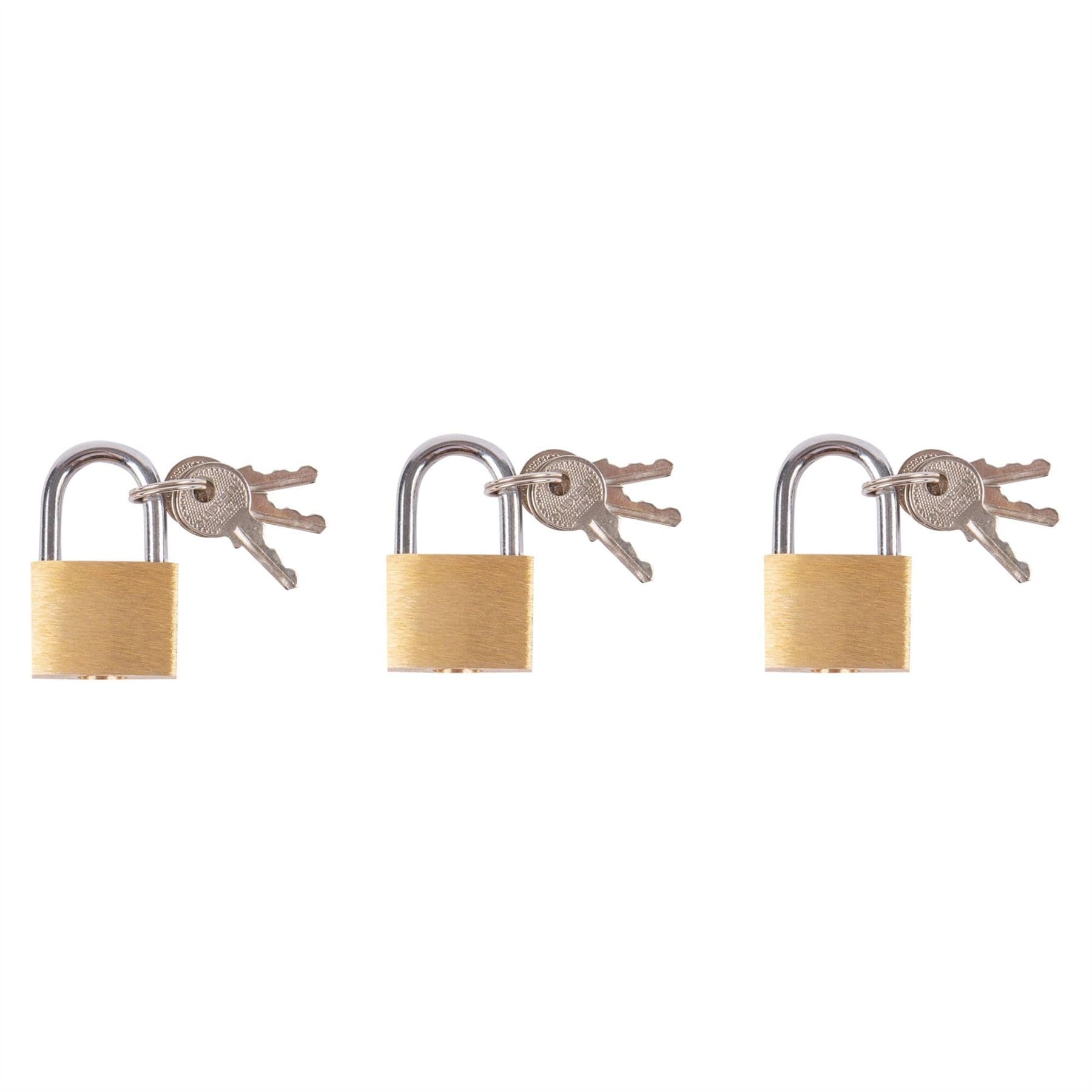 Blackspur BB-PD112 Brass Padlock Set