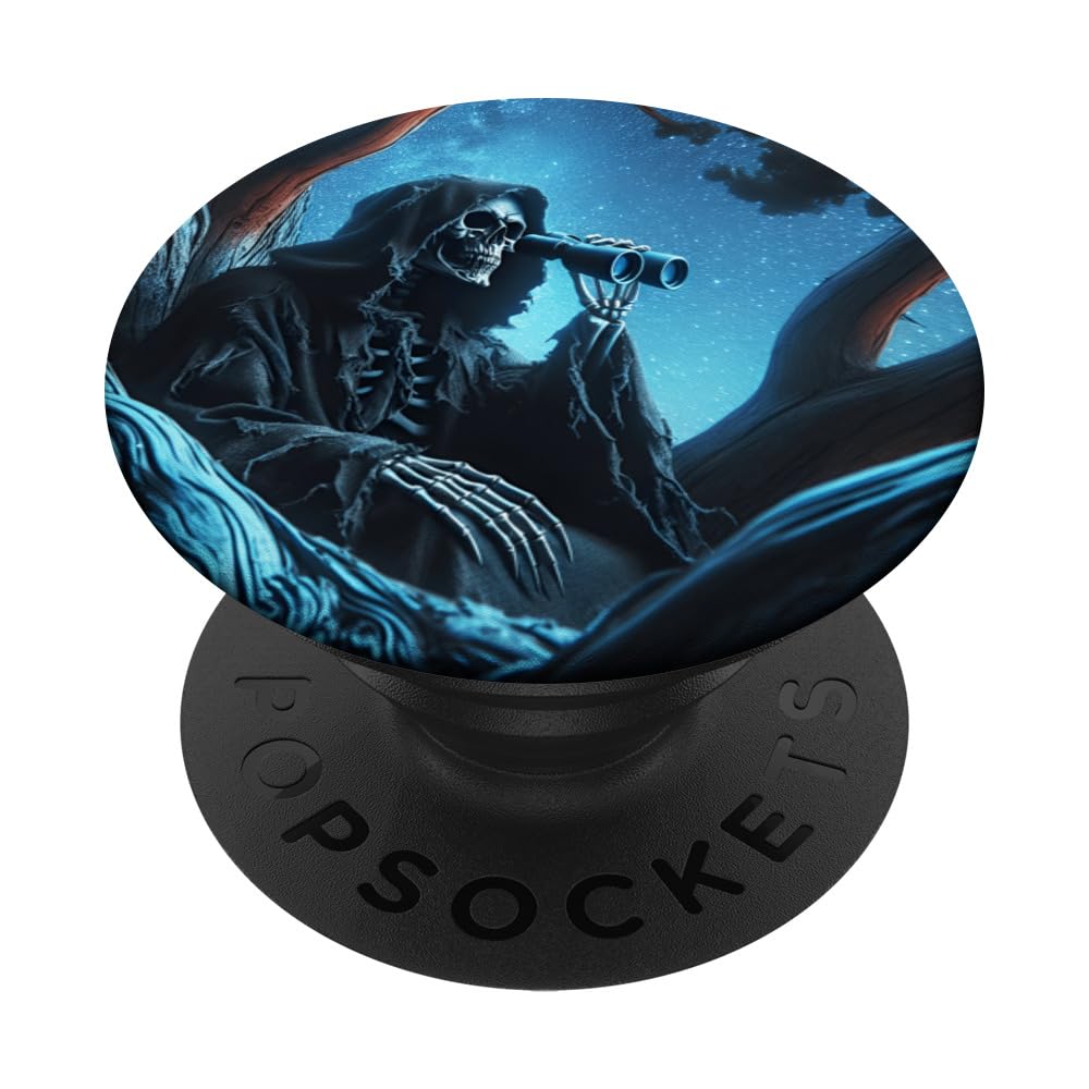 Fantasy Cute Man Hood Night PopSockets Swappable PopGrip