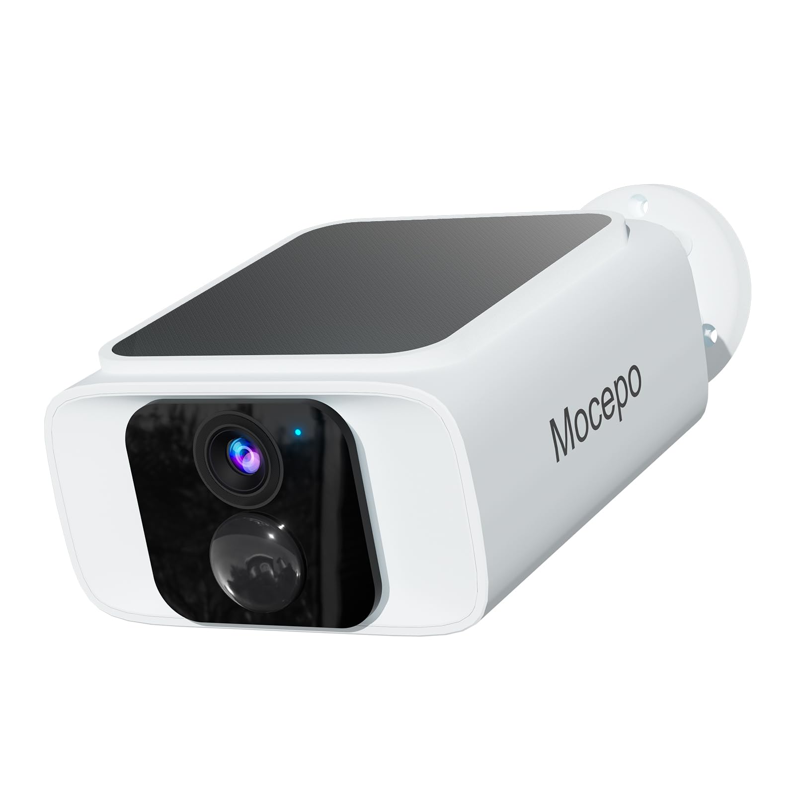 Photo 1 of mocepo Solar Camera Outdoor Wireless 4MP -2.4G&5G WiFi Security Camera with Integrated Solar Panel, Color Night Vision, Compatible with Alexa