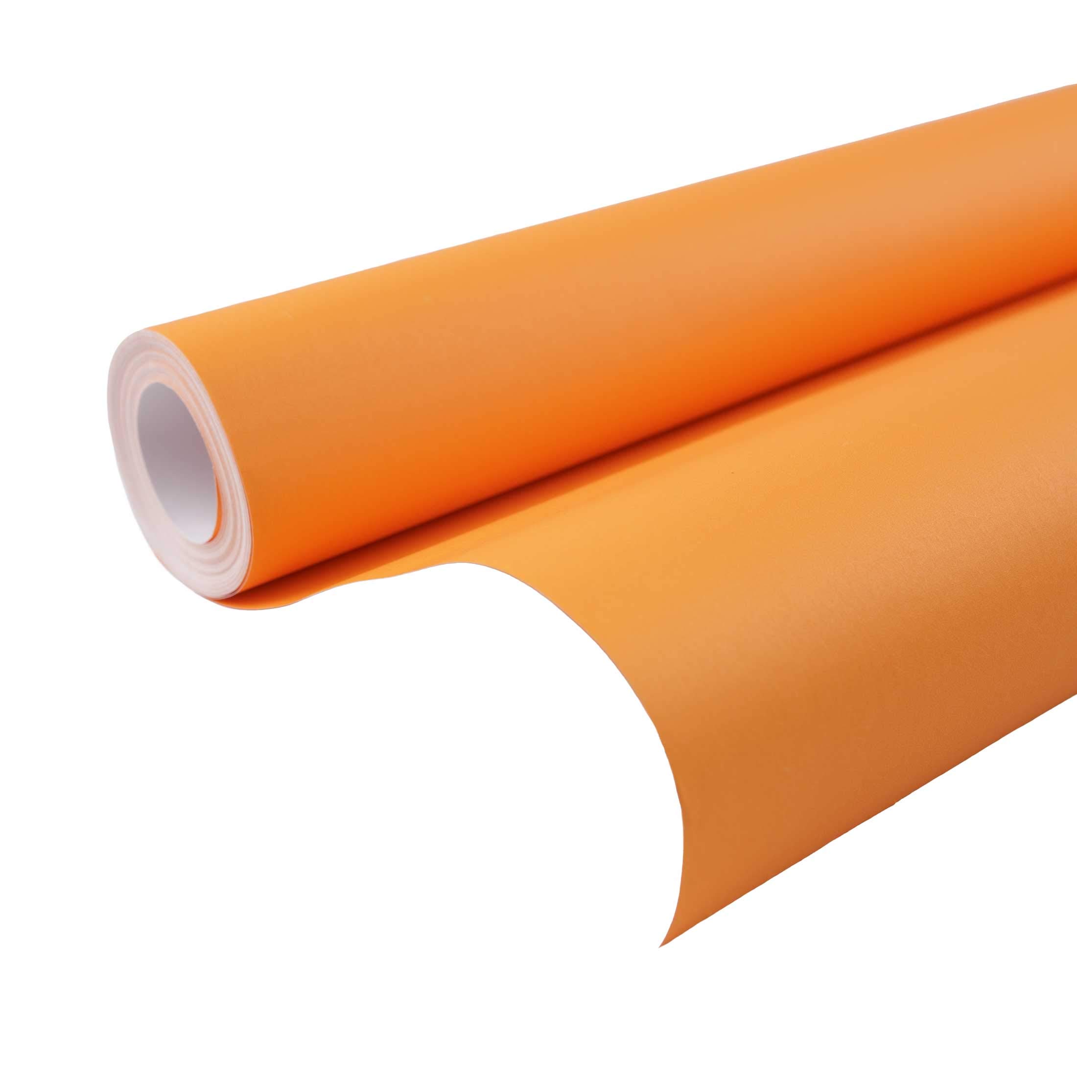 House of Card & Paper Poster Roll - Orange 76cm x 10metres, flame orange โ image 1