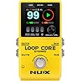 NUX Loop Core Stereo Guitar Looper Pedal, 6 hours recording time,Stereo Audio, MIDI Control, Cab Simulation for Output to Mixer.