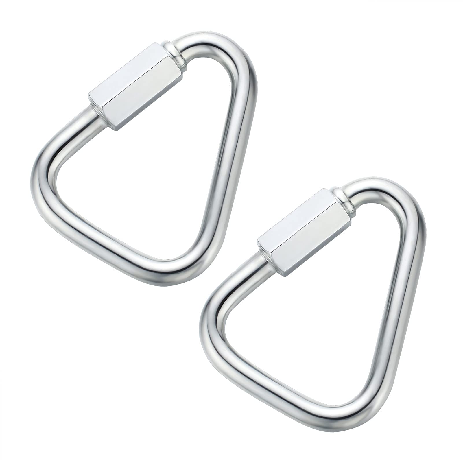 Delta Quick Link Triangle Locking Carabiner 5/16" M8 8MM 2pcs
