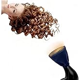 Hair Dryer Diffuser Attachment - Adjustable, Fits Most Hair Dryers, Compact & Portable