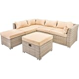 Pamapic 6pcs Outdoor Patio Furniture Set Buy Online In Bulgaria At Desertcart