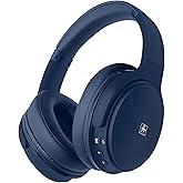 Fisher Pro Active Noise Cancelling Headphones, Over Ear Headphones Wireless Bluetooth 5.3, Microphone, Lightweight Comfortable Headset for Home, Travel, Rechargeable Workout Headphones, Deep Base