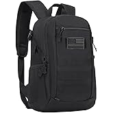 ArcEnCiel 10L/20L Mini X-Small Tactical Backpack MOLLE Daypack Gear Pack Camping Bag with Patch