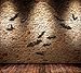 Halloween Decorations 3D Scary Bats Wall Stickers Window Decor Art Wall Decals for Halloween Eve Party, 72 Pack