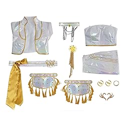HIDLY Cute Halloween Demon Costumes Pop Singer