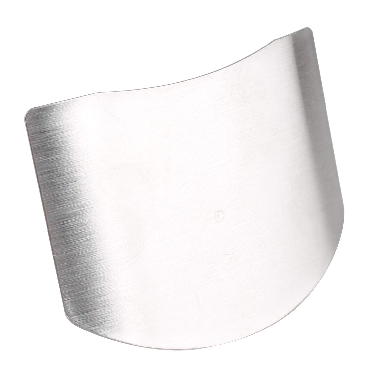 Futheda Stainless Steel Finger Protector Guard Hand Guard Safe Slice Kitchen Accessories Cooking Tools Kitchen Safe Chop Cut Tool Avoid Hurting When Slicing and Dicing