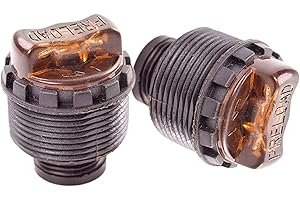 SM SunniMix Mountain Bike Front Fork Lock Caps Plastic MTB Road Bicycle Damping Rod Knob Preload Adjusters Button