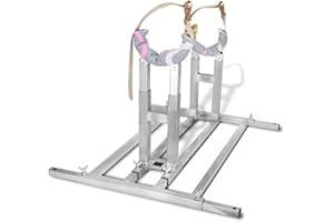 Magula Dog Breeding Stand，Dog Breeding Stand for Medium to Large Dogs，Shoulder height 17.7in-35.4in，Stainless Steel Dog Breeding Stand，Adjustable Height and Length，breeding stand for large dogs，Strong