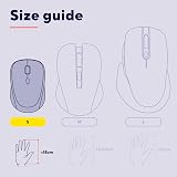 Trust Yuki Silent Wireless Mouse Bluetooth 2.4GHz Ambidextrous 75% Recycled view 7