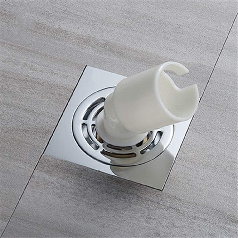 NICOLAS Floor Drain, Shower Waste Water Filter, Full Copper Bathroom Drainer, Kitchen Floor Filter, Bathroom Accessories (Color : 4)