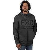 FXR Charcoal/Black Race Division Tech Hoodie Hoody Polyester Fleece DWR Finish