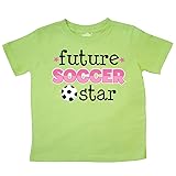 inktastic - Future Soccer Star Girls Toddler