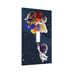 Planet Astronaut 1 Gang Light Switch Plate Cover