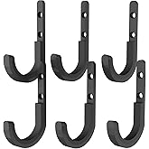 Metal Gun Rack Storage Rifles Shotgun Hooks Wall Mount Hangers for Any Rifles Shotguns Archery Bow with Soft Padding and Heav