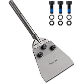 SDS Max Floor Scraper,Firecore 5.5 in by 12.5 in Thinset Removal Chisel Bit | SDS Max Tile Removal Chisel Tool for Rotary Hammer Drill,Floor Scraper Bit for Removing Laminate Ceramic Tile Concrete Mortar