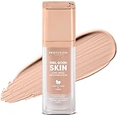 Profusion Cosmetics Feel Good Skin Foundation &ndash; Radiant Satin Finish, Buildable Coverage with SPF 15 Sun Protection, Hydrating, Lightweight, Vegan &amp; Cruelty-Free Makeup (Fair 110, 1)