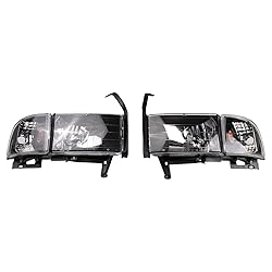 TRQ 2 Piece Headlight Assembly Set Performance
