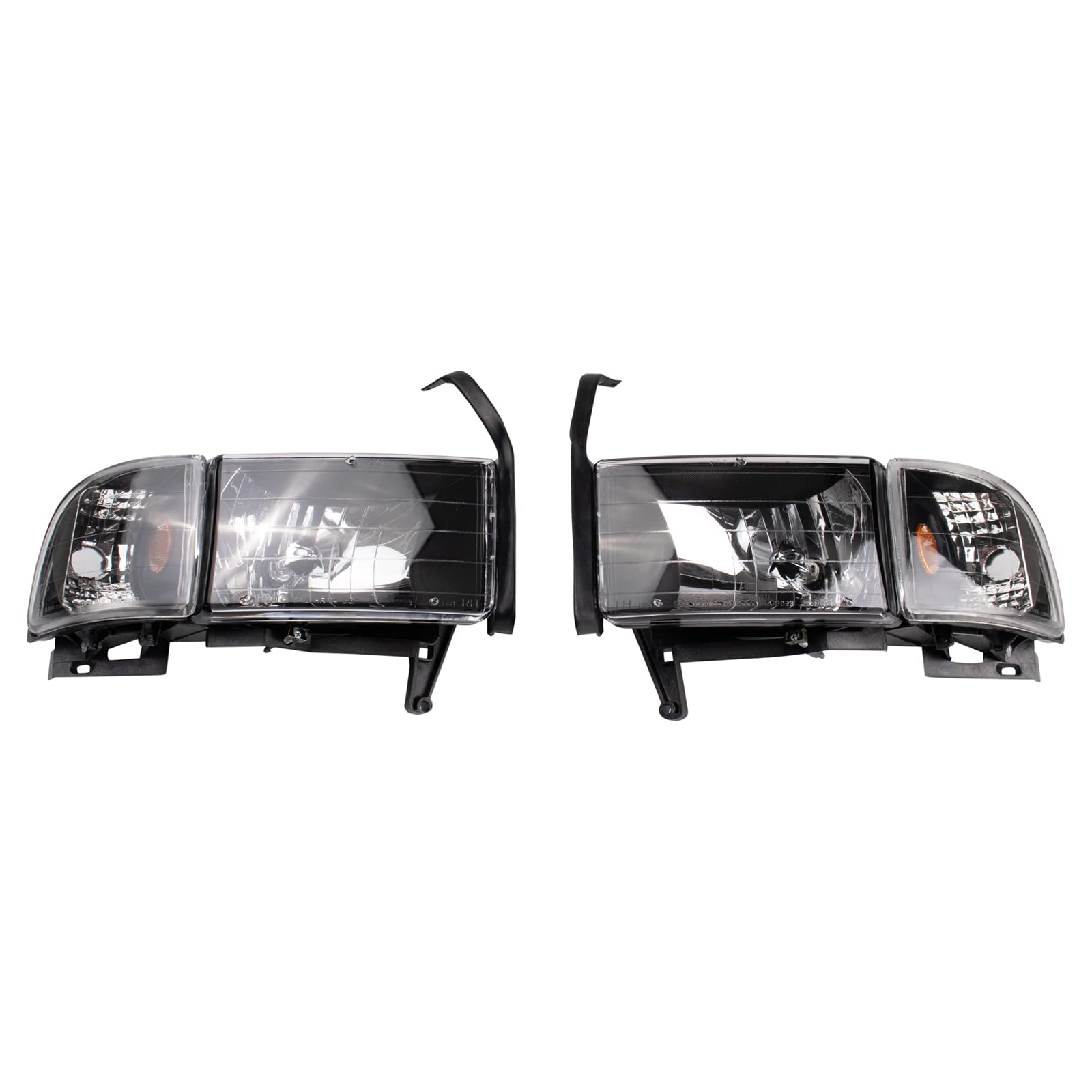 TRQ 2 Piece Headlight Assembly Set Performance