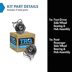 TRQ 2 Piece Front Passenger Side Driver & Passenger