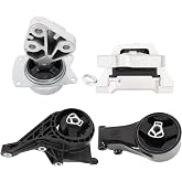 QRYIPPDM Engine Motor &amp; Transmission Mount Compatible with 2013 2014 2015 Malibu L4 2.5L 4-Piece Replaces# A5179 A5711 A5501 A5502