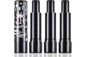 FLANOID 3 PCS Black Eye Black Stick for Baseball/Softball/Football/Lacrosse, Easy to Color Black Eyeblack Stick,Body Paint Sticks Long Lasting Halloween Face Paint Cosplay Makeup,Natural Cream Eyeshadow Stick