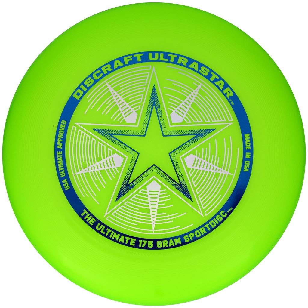 Discraft Unisex Ultrastar Frisbee, Green, 175G UK
