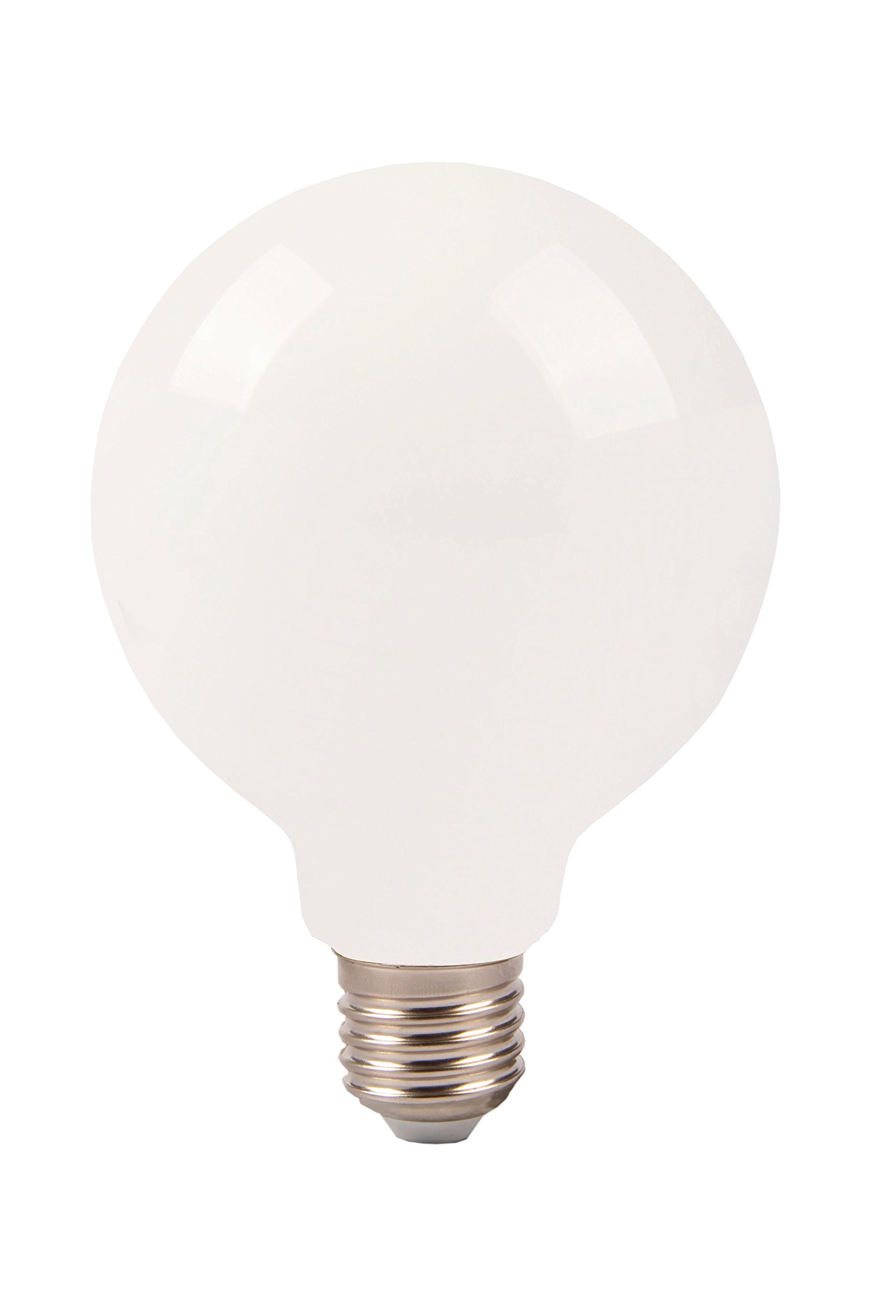 Interfan Globe Bulb E27, 8 W, White, 12.5 x 12.5 x 17 cm