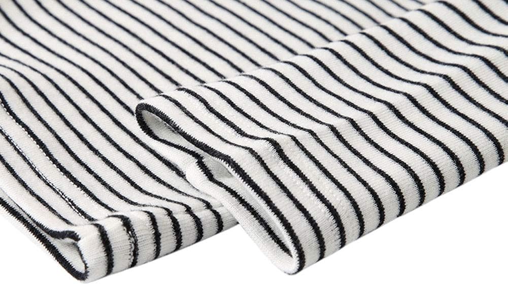 Baby Toddlers Long Sleeve Tee Little Kids Cotton Striped T-Shirt Crew Neck Tops: Clothing