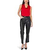 Vince Camuto Womens Sleeveless Cowl Neck Top