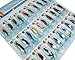 thkfish 30pcs Various Assorted Laser Spinners Spoon Bait Fishing Fishing Spoons