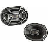 Polk Audio DB692 Outdoor Coaxial Home Speaker, Set of 2, Black