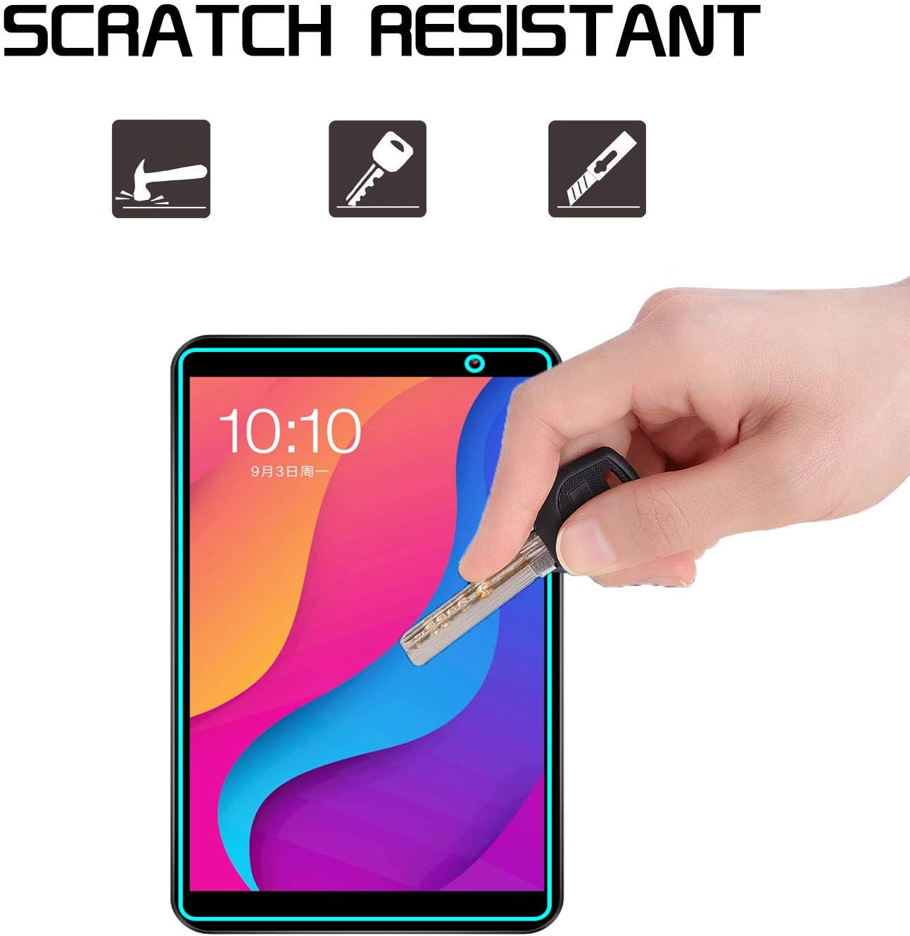 RLTech Screen Protector for Teclast P80H - Image 4