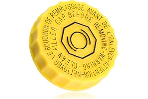 HHZL Brake Fluid Cap Replacement Brake Master Cylinder Cap, Fluid Tank Reservoir Cover for Chrysler Sebring, Dodge Ram 1500 2500 3500, Jeep Wrangler JK Grand Cherokee OEM#4683656AB 5014518AA