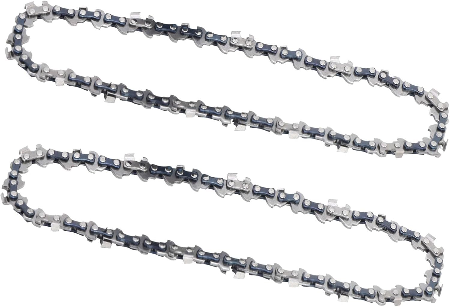 6 Inch Mini Chainsaw Chain Replacement, 2 Pcs Chains for Cordless Mini Chainsaw, 1/4" LP Pitch, 36 Drive Links Saw Chain for JOVANT Chainsaw Chain（2PCS）