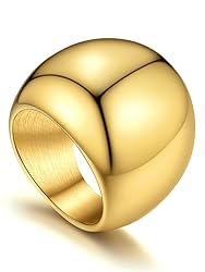 GOLDCHIC JEWELRY Gold Statement Ring for