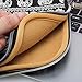 KAYOND Canvas Fabric 17 inch laptop Sleeve case-Elephant pattern Black