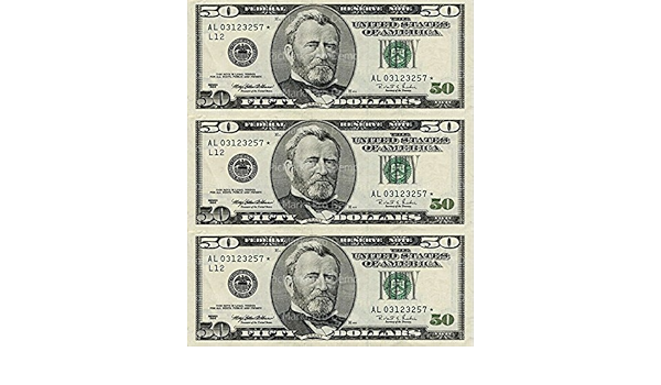 Amazon Com 1 4 Sheet Cake 50 Dollar Bills Birthday Edible Cake Or Cupcake Topper D381 Grocery Gourmet Food
