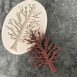 Hot Sale!DEESEE(TM)3D Twig Silicone Gummy Mold Cake Decoration Sugarcraft Baking Mold Tool