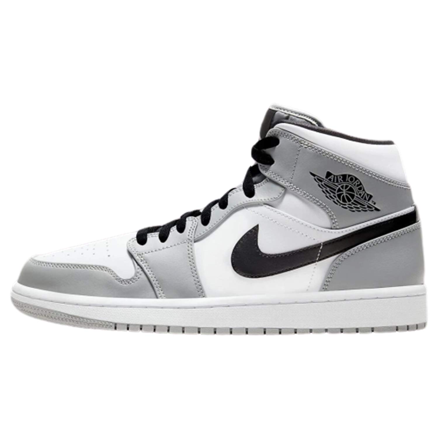 Jordan 1 Mid Light Smoke Grey Mens