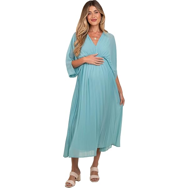 pink blush blue maternity dress PinkBlush Navy Blue Lace Mesh Overlay Maternity Maxi Dress