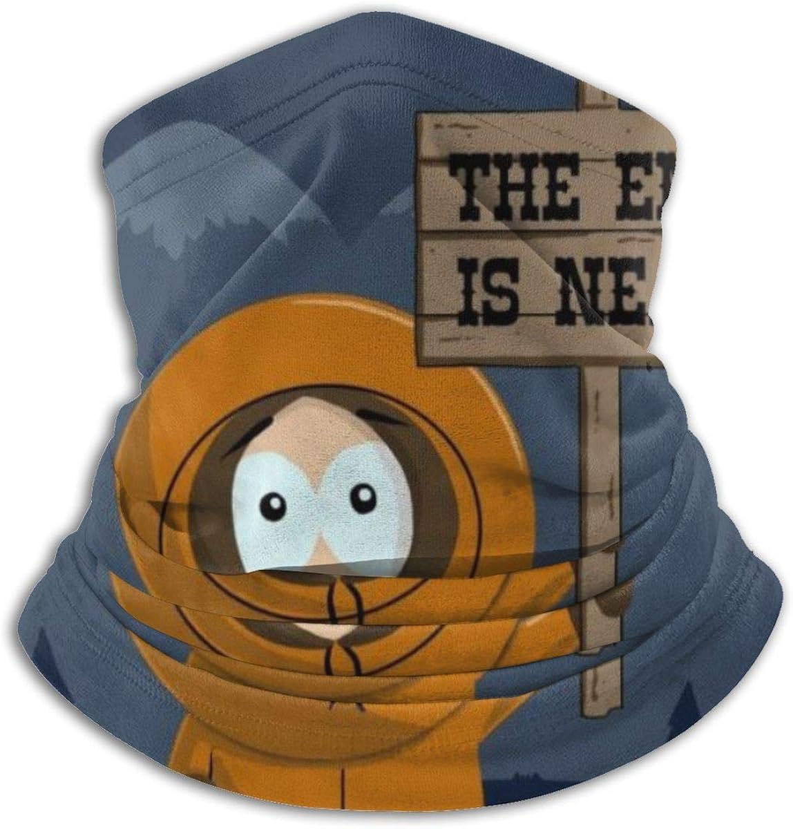 Amazon Com South Park Kenny The End Is Near Face Mask Bandanas For Dust Outdoors Festivals Sports Clothing