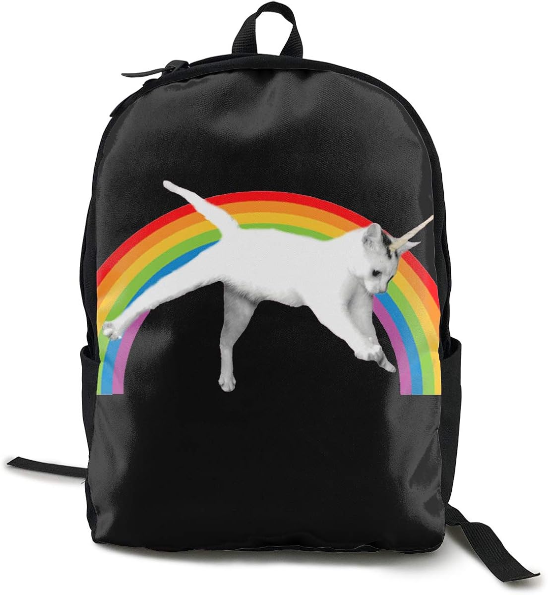rainbow cat backpack