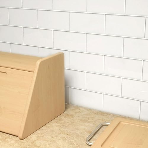 White Subway Tile Backsplash: Amazon.com