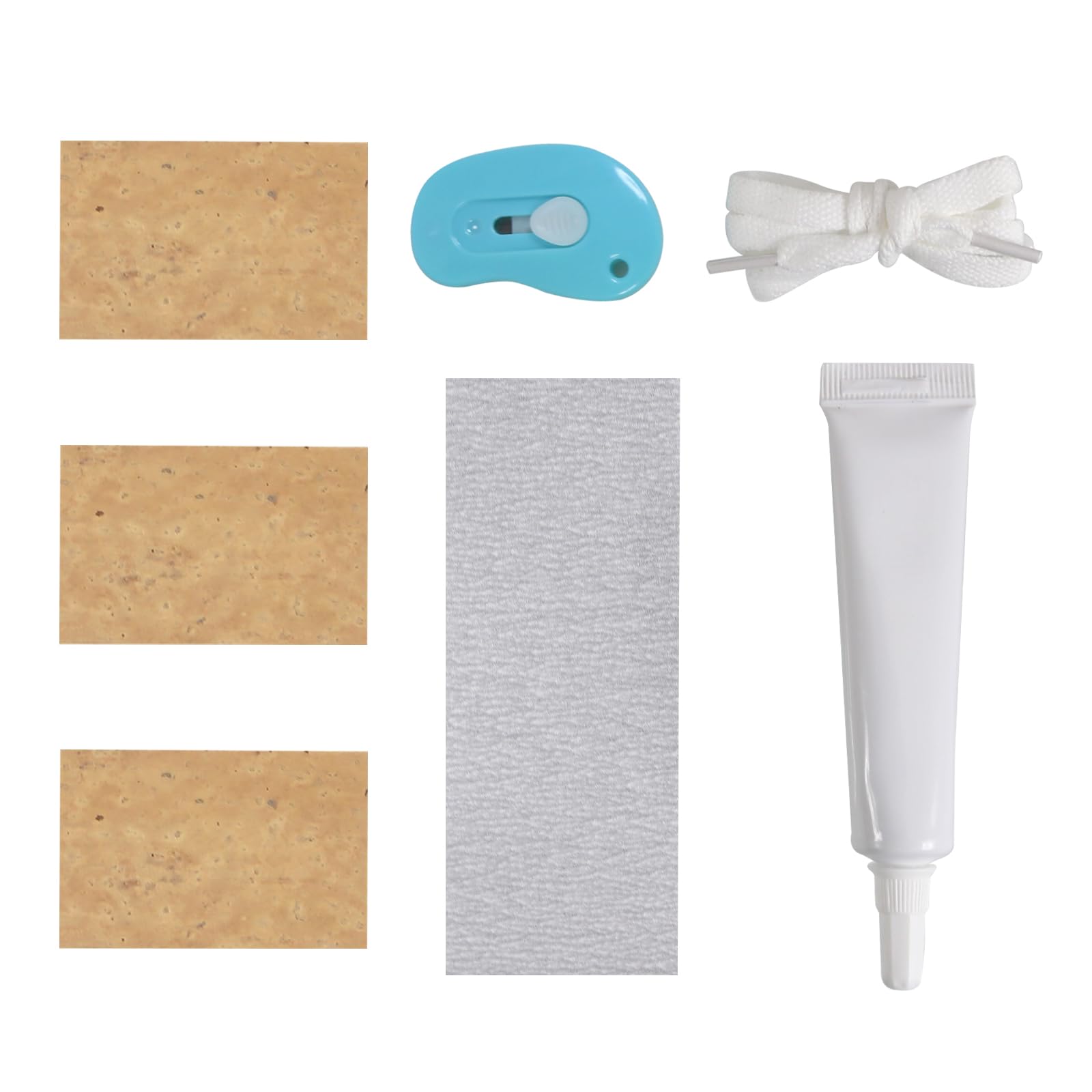 Soprano Saxophone Neck Cork, 3 Pcs Universal Saxophone Cork Piece for Clarinet/Alto/Soprano/Tenor Saxophone Cork, Saxophone Neck Cork Replacement Kit