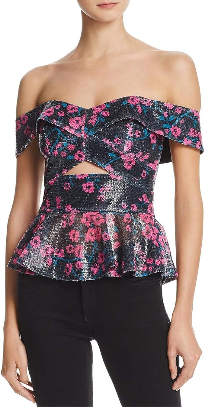 wayf off the shoulder midi dress